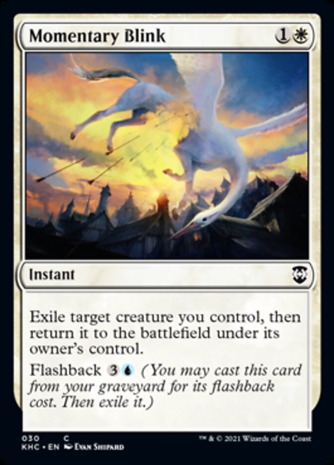 Momentary Blink [Kaldheim Commander] | Tacoma Games