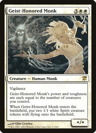 Geist-Honored Monk [Innistrad] | Tacoma Games