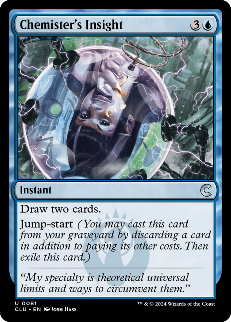 Chemister's Insight [Ravnica: Clue Edition] | Tacoma Games