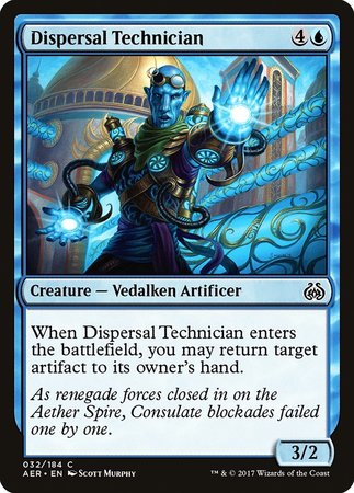 Dispersal Technician [Aether Revolt] | Tacoma Games