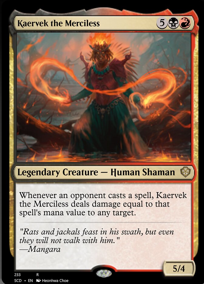 Kaervek the Merciless [Starter Commander Decks] | Tacoma Games