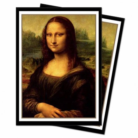 UltraPRO Fine Art - Mona Lisa Standard Deck Protector 65ct | Tacoma Games
