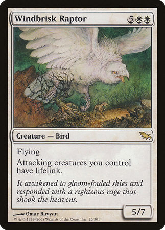 Windbrisk Raptor [Shadowmoor] | Tacoma Games