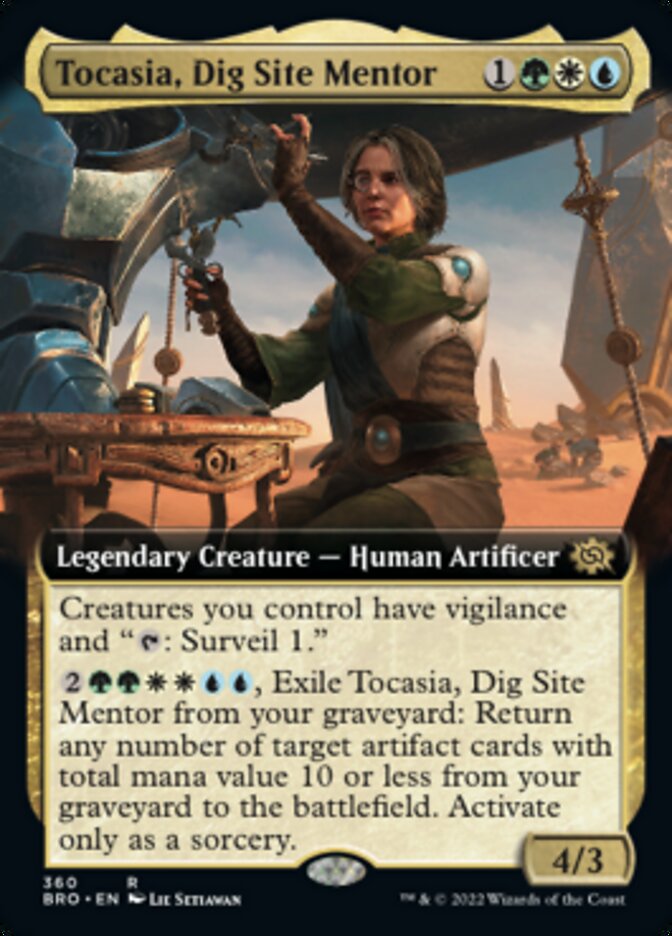 Tocasia, Dig Site Mentor (Extended Art) [The Brothers' War] | Tacoma Games