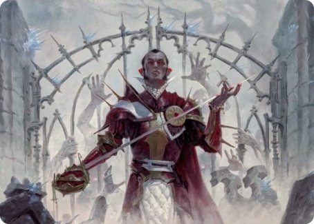 Cemetery Gatekeeper Art Card [Innistrad: Crimson Vow Art Series] | Tacoma Games