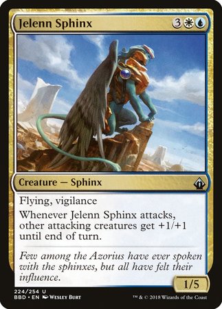 Jelenn Sphinx [Battlebond] | Tacoma Games