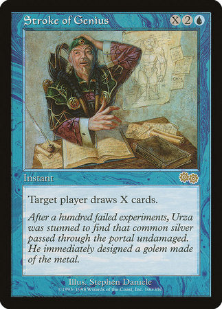 Stroke of Genius [Urza's Saga] | Tacoma Games