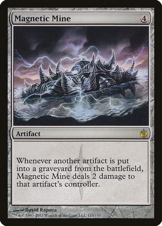 Magnetic Mine [Mirrodin Besieged] | Tacoma Games