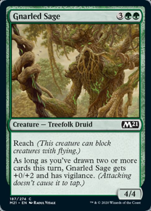 Gnarled Sage [Core Set 2021] | Tacoma Games