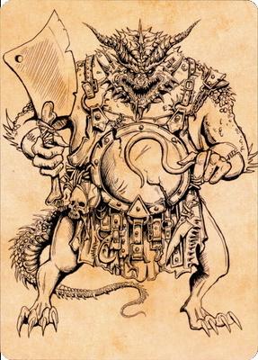Thrakkus the Butcher Art Card [Commander Legends: Battle for Baldur's Gate Art Series] | Tacoma Games