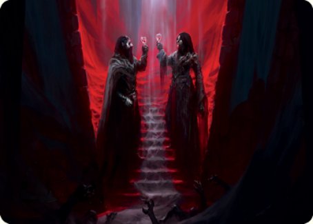 Vampires' Vengeance Art Card [Innistrad: Crimson Vow Art Series] | Tacoma Games