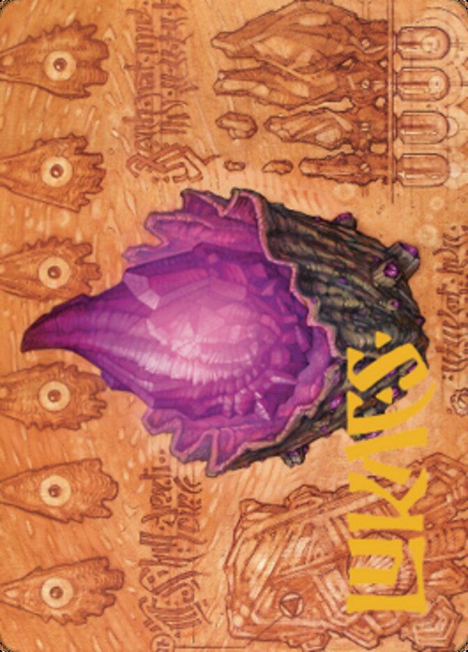 Thorn of Amethyst Art Card (Gold-Stamped Signature) [The Brothers' War Art Series] | Tacoma Games