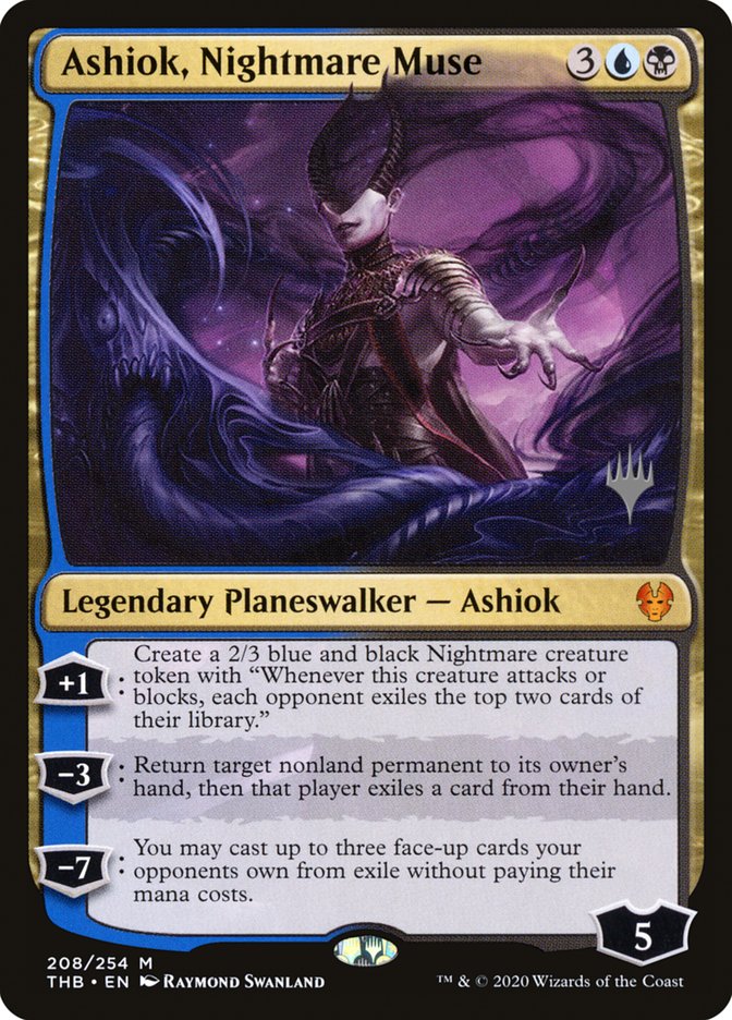 Ashiok, Nightmare Muse (Promo Pack) [Theros Beyond Death Promos] | Tacoma Games