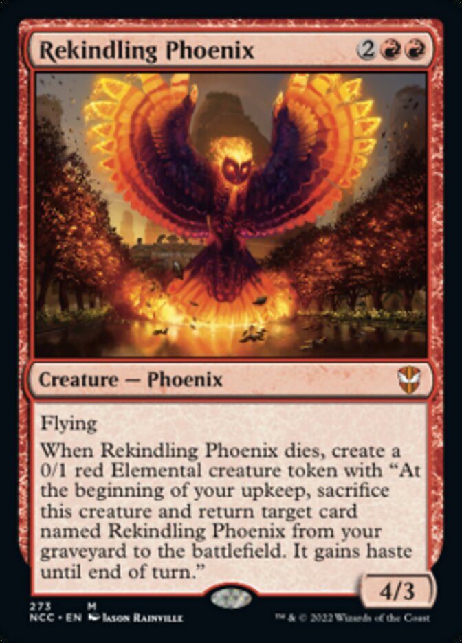 Rekindling Phoenix [Streets of New Capenna Commander] | Tacoma Games