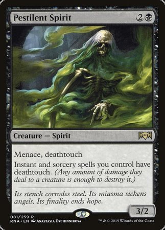 Pestilent Spirit [Ravnica Allegiance] | Tacoma Games