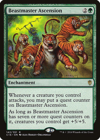 Beastmaster Ascension [Commander 2016] | Tacoma Games