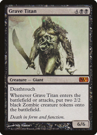 Grave Titan [Magic 2011] | Tacoma Games