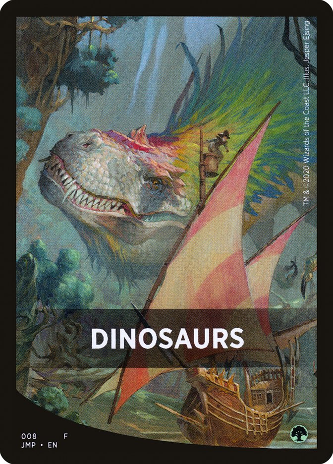 Dinosaurs Theme Card [Jumpstart Front Cards] | Tacoma Games