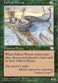 Fallow Wurm [Weatherlight] | Tacoma Games