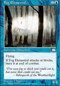 Fog Elemental [Weatherlight] | Tacoma Games