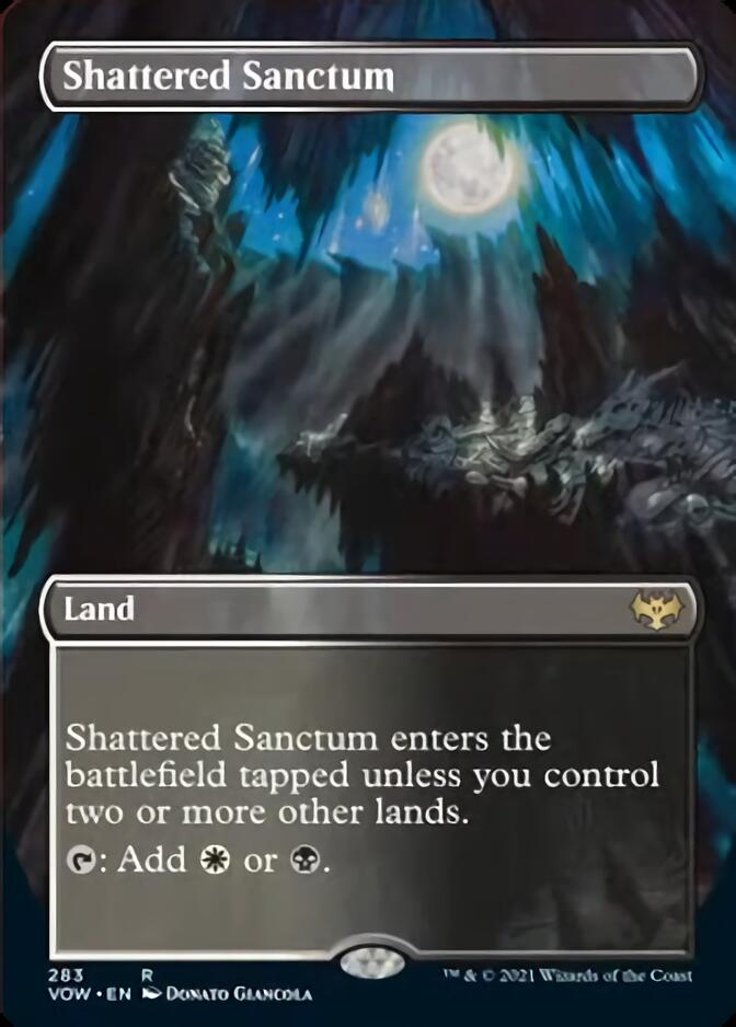 Shattered Sanctum (Borderless) [Innistrad: Crimson Vow] | Tacoma Games