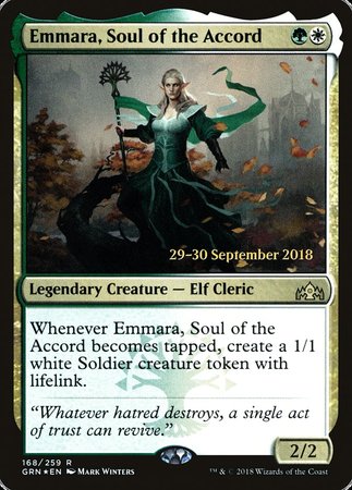 Emmara, Soul of the Accord [Guilds of Ravnica Promos] | Tacoma Games