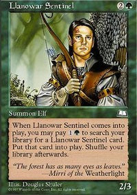 Llanowar Sentinel [Weatherlight] | Tacoma Games