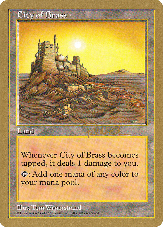 City of Brass (Paul McCabe) [World Championship Decks 1997] | Tacoma Games