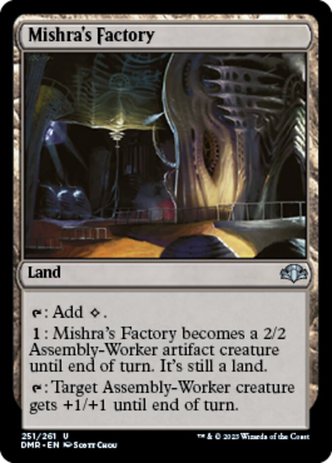 Mishra's Factory [Dominaria Remastered] | Tacoma Games