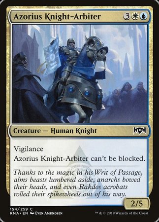 Azorius Knight-Arbiter [Ravnica Allegiance] | Tacoma Games