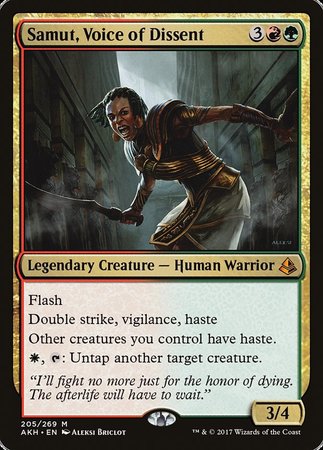 Samut, Voice of Dissent [Amonkhet] | Tacoma Games