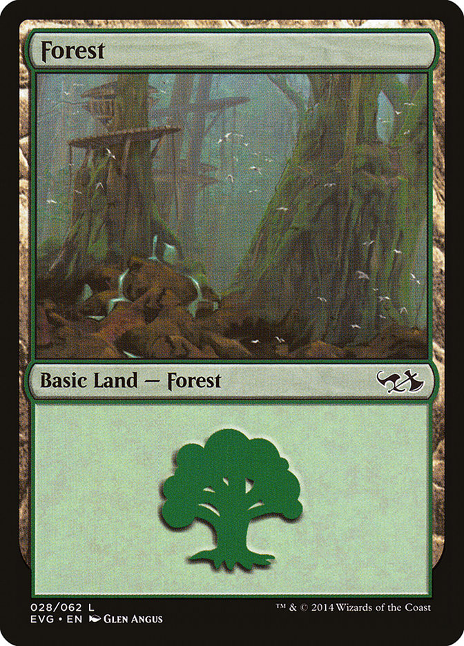 Forest (28) (Elves vs. Goblins) [Duel Decks Anthology] | Tacoma Games