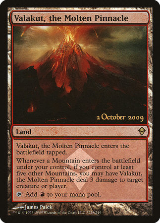 Valakut, the Molten Pinnacle [Zendikar Promos] | Tacoma Games