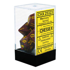 Chessex: Speckled Mercury 7-Die Set | Tacoma Games