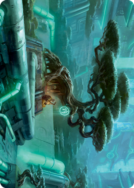 Forest Art Card [Kamigawa: Neon Dynasty Art Series] | Tacoma Games