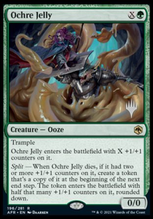 Ochre Jelly (Promo Pack) [Dungeons & Dragons: Adventures in the Forgotten Realms Promos] | Tacoma Games