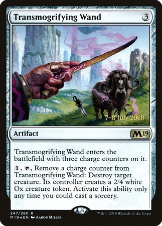 Transmogrifying Wand [Core Set 2019 Promos] | Tacoma Games