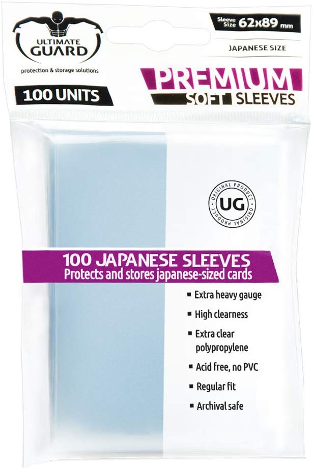 Ultimate Guard Soft Sleeves Small Premium 100-Count | Tacoma Games