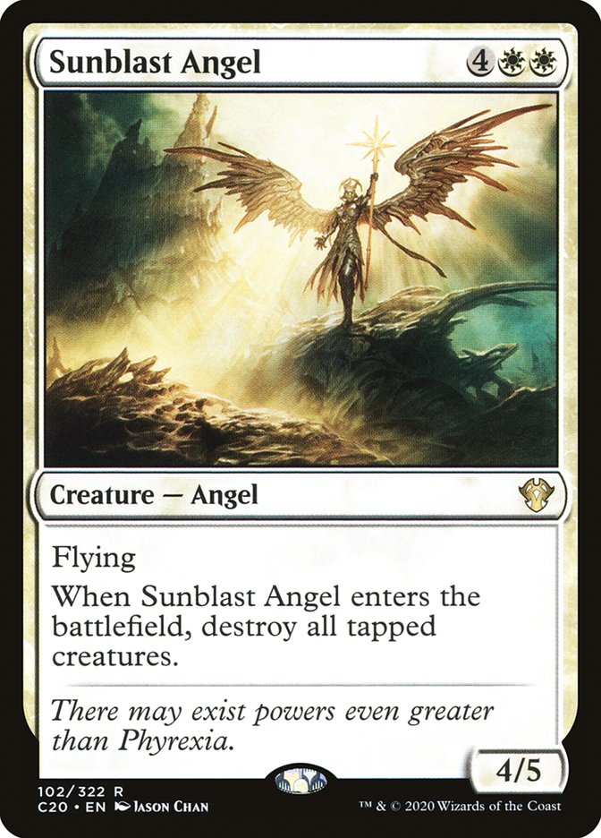 Sunblast Angel [Commander 2020] | Tacoma Games