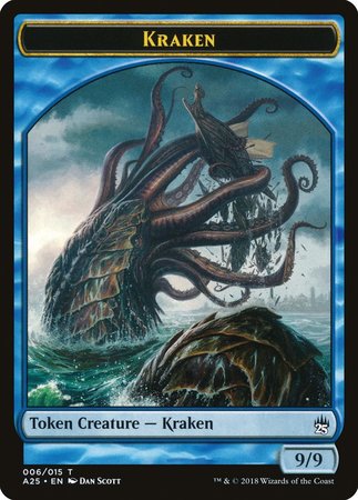 Kraken Token (006) [Masters 25 Tokens] | Tacoma Games