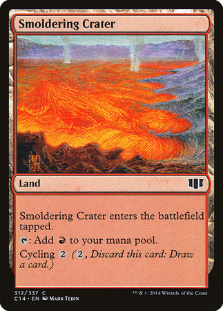 Smoldering Crater [Commander 2014] | Tacoma Games