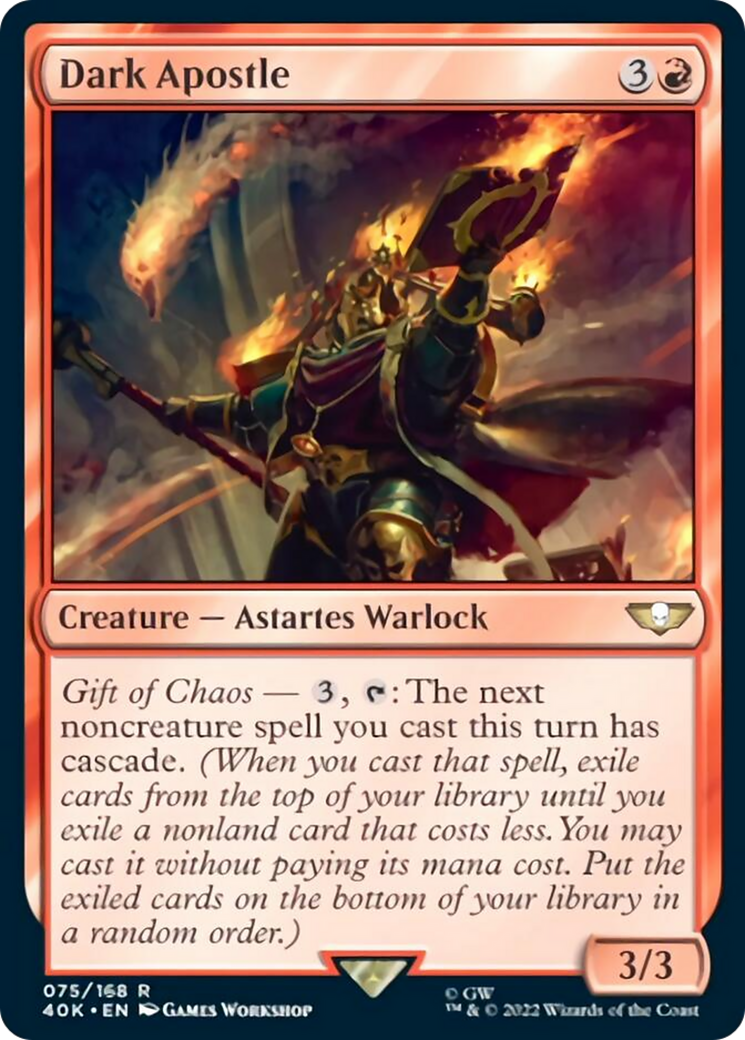Dark Apostle (Surge Foil) [Universes Beyond: Warhammer 40,000] | Tacoma Games
