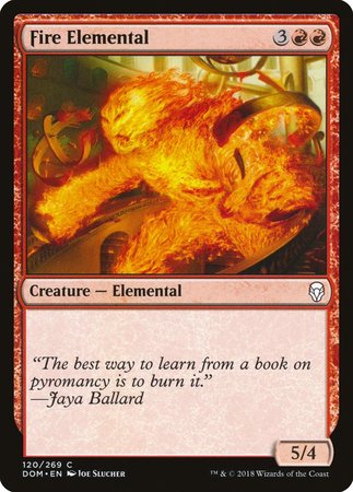 Fire Elemental [Dominaria] | Tacoma Games