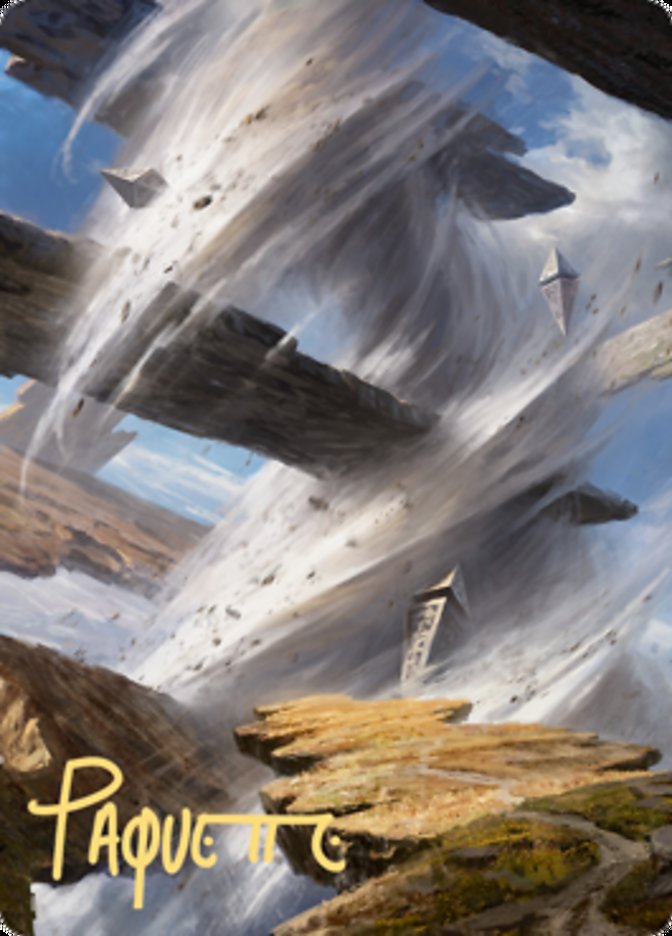 Plains 2 Art Card (Gold-Stamped Signature) [Zendikar Rising Art Series] | Tacoma Games