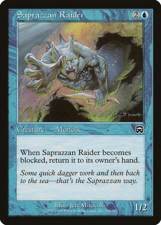 Saprazzan Raider [Mercadian Masques] | Tacoma Games