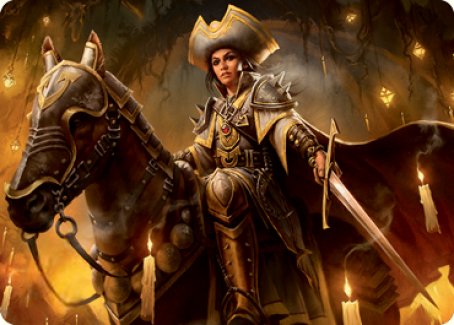 Seasoned Cathar Art Card [Innistrad: Midnight Hunt Art Series] | Tacoma Games