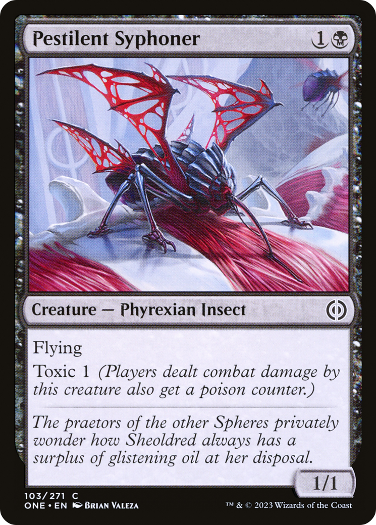 Pestilent Syphoner [Phyrexia: All Will Be One] | Tacoma Games