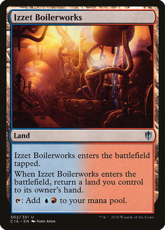 Izzet Boilerworks [Commander 2016] | Tacoma Games