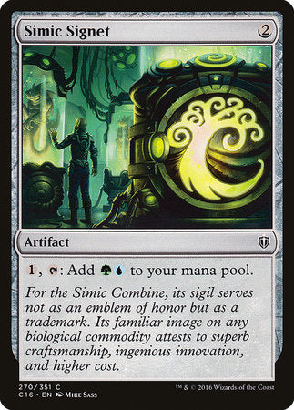 Simic Signet [Commander 2016] | Tacoma Games