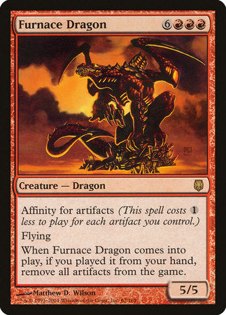 Furnace Dragon [Darksteel] | Tacoma Games